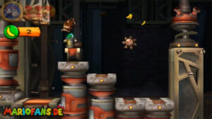 World 9 — Cloud — Donkey Kong Country Returns HD walkthrough screenshot