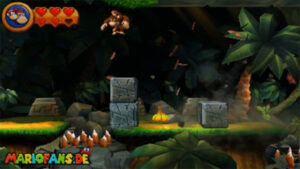 World 9 — Cloud — Donkey Kong Country Returns HD walkthrough screenshot
