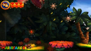 World 9 — Cloud — Donkey Kong Country Returns HD walkthrough screenshot