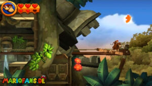 World 9 — Cloud — Donkey Kong Country Returns HD walkthrough screenshot