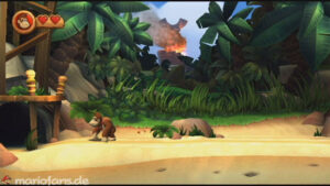 World 1 — Jungle — Donkey Kong Country Returns walkthrough screenshot