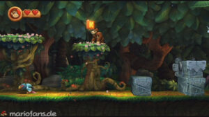 World 1 — Jungle — Donkey Kong Country Returns walkthrough screenshot