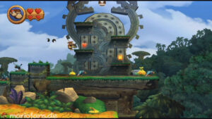 World 1 — Jungle — Donkey Kong Country Returns walkthrough screenshot