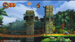 World 1 — Jungle — Donkey Kong Country Returns walkthrough screenshot