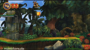 World 1 — Jungle — Donkey Kong Country Returns walkthrough screenshot