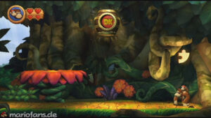 World 1 — Jungle — Donkey Kong Country Returns walkthrough screenshot
