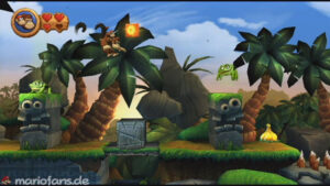 World 1 — Jungle — Donkey Kong Country Returns walkthrough screenshot