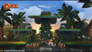 World 1 — Jungle — Donkey Kong Country Returns walkthrough screenshot