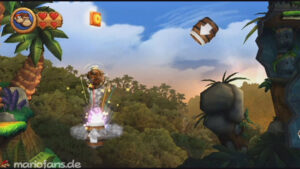 World 1 — Jungle — Donkey Kong Country Returns walkthrough screenshot