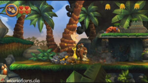 World 1 — Jungle — Donkey Kong Country Returns walkthrough screenshot