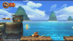 World 2 — Beach — Donkey Kong Country Returns walkthrough screenshot