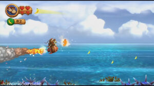 World 2 — Beach — Donkey Kong Country Returns walkthrough screenshot