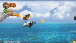 World 2 — Beach — Donkey Kong Country Returns walkthrough screenshot