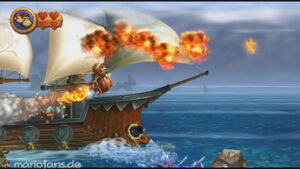World 2 — Beach — Donkey Kong Country Returns walkthrough screenshot