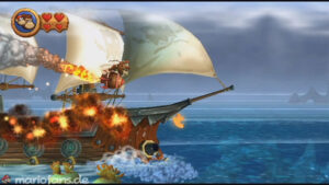 World 2 — Beach — Donkey Kong Country Returns walkthrough screenshot