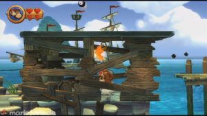 World 2 — Beach — Donkey Kong Country Returns walkthrough screenshot