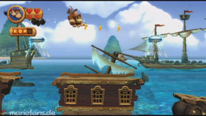 World 2 — Beach — Donkey Kong Country Returns walkthrough screenshot