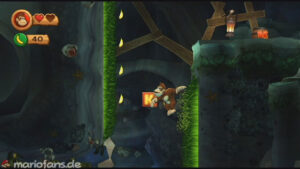 World 2 — Beach — Donkey Kong Country Returns walkthrough screenshot