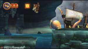 World 2 — Beach — Donkey Kong Country Returns walkthrough screenshot