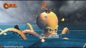 World 2 — Beach — Donkey Kong Country Returns walkthrough screenshot