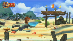 World 2 — Beach — Donkey Kong Country Returns walkthrough screenshot