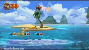 World 2 — Beach — Donkey Kong Country Returns walkthrough screenshot