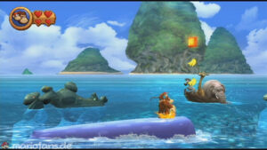 World 2 — Beach — Donkey Kong Country Returns walkthrough screenshot