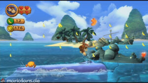 World 2 — Beach — Donkey Kong Country Returns walkthrough screenshot