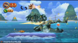 World 2 — Beach — Donkey Kong Country Returns walkthrough screenshot