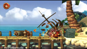 World 3 — Ruins — Donkey Kong Country Returns walkthrough screenshot