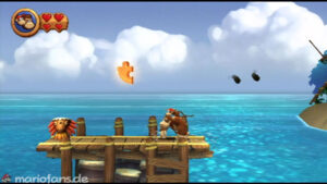 World 3 — Ruins — Donkey Kong Country Returns walkthrough screenshot