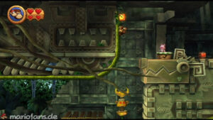 World 3 — Ruins — Donkey Kong Country Returns walkthrough screenshot
