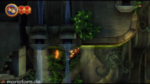 World 3 — Ruins — Donkey Kong Country Returns walkthrough screenshot