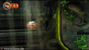 World 3 — Ruins — Donkey Kong Country Returns walkthrough screenshot