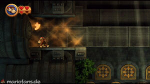 World 3 — Ruins — Donkey Kong Country Returns walkthrough screenshot
