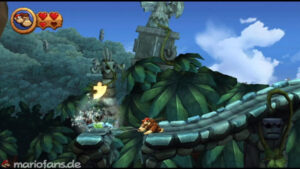 World 3 — Ruins — Donkey Kong Country Returns walkthrough screenshot