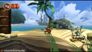 World 3 — Ruins — Donkey Kong Country Returns walkthrough screenshot