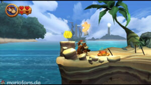 World 3 — Ruins — Donkey Kong Country Returns walkthrough screenshot