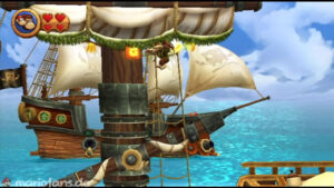 World 3 — Ruins — Donkey Kong Country Returns walkthrough screenshot
