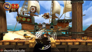 World 3 — Ruins — Donkey Kong Country Returns walkthrough screenshot