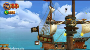 World 3 — Ruins — Donkey Kong Country Returns walkthrough screenshot