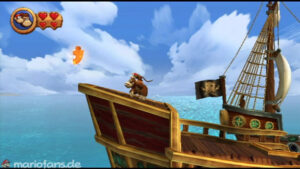 World 3 — Ruins — Donkey Kong Country Returns walkthrough screenshot