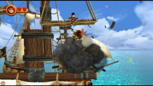 World 3 — Ruins — Donkey Kong Country Returns walkthrough screenshot