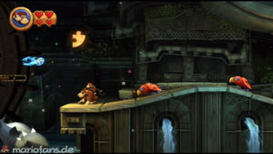 World 3 — Ruins — Donkey Kong Country Returns walkthrough screenshot