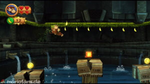 World 3 — Ruins — Donkey Kong Country Returns walkthrough screenshot