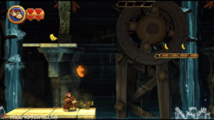 World 3 — Ruins — Donkey Kong Country Returns walkthrough screenshot