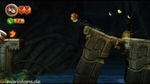 World 3 — Ruins — Donkey Kong Country Returns walkthrough screenshot