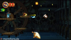 World 3 — Ruins — Donkey Kong Country Returns walkthrough screenshot