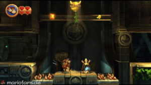World 3 — Ruins — Donkey Kong Country Returns walkthrough screenshot