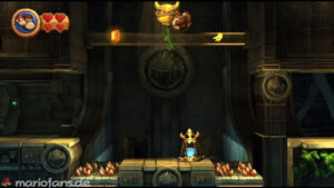 World 3 — Ruins — Donkey Kong Country Returns walkthrough screenshot
